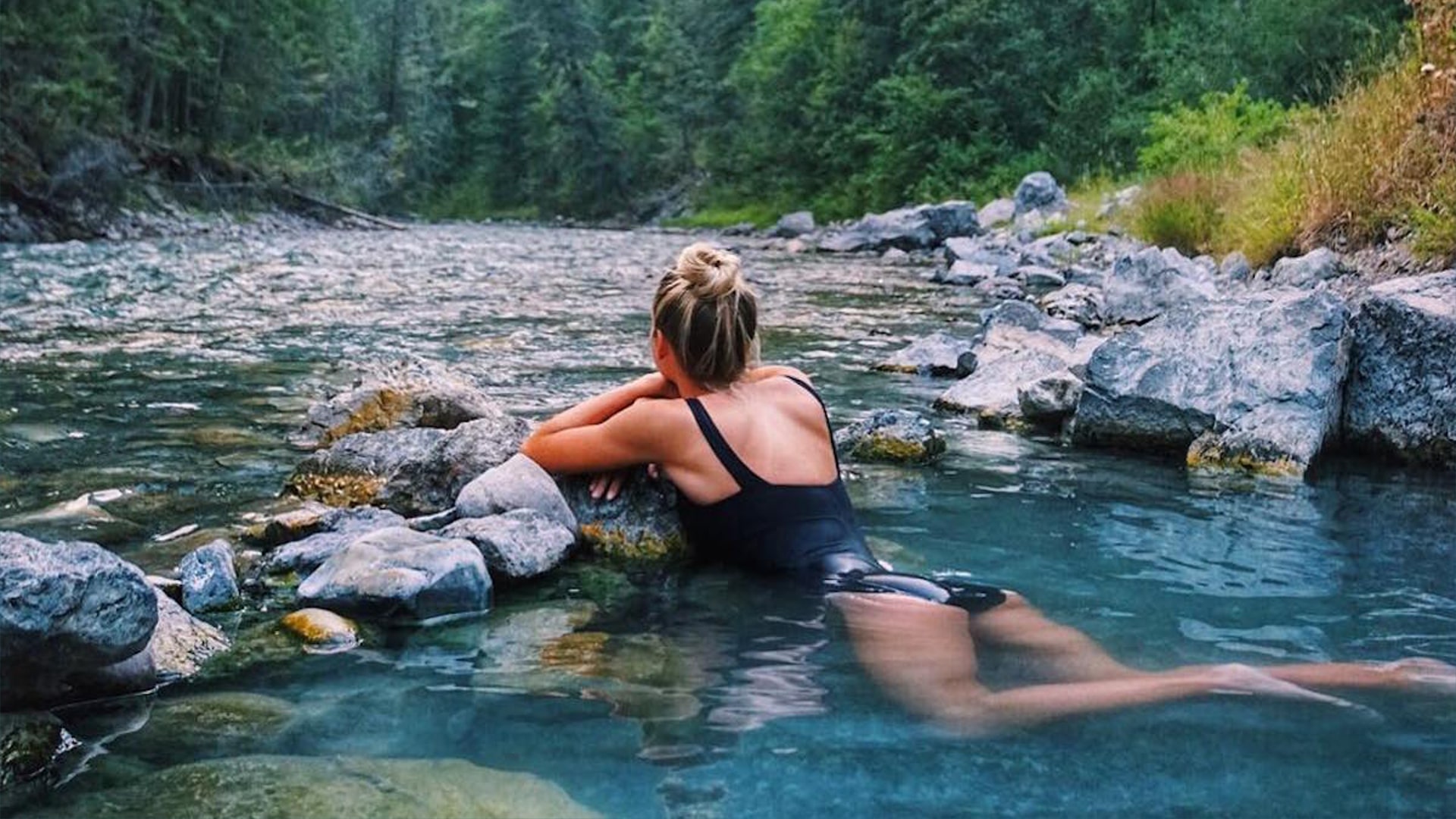 Lussier Hot Springs - Whiteswan Provincial Park Kootenays British Columbia - Banner 1